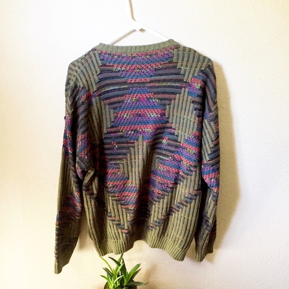 Abstract Knit Sweatshirt - Picture 4 of 5